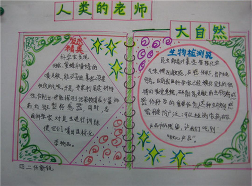 关于大自然的手抄报精美最新5张