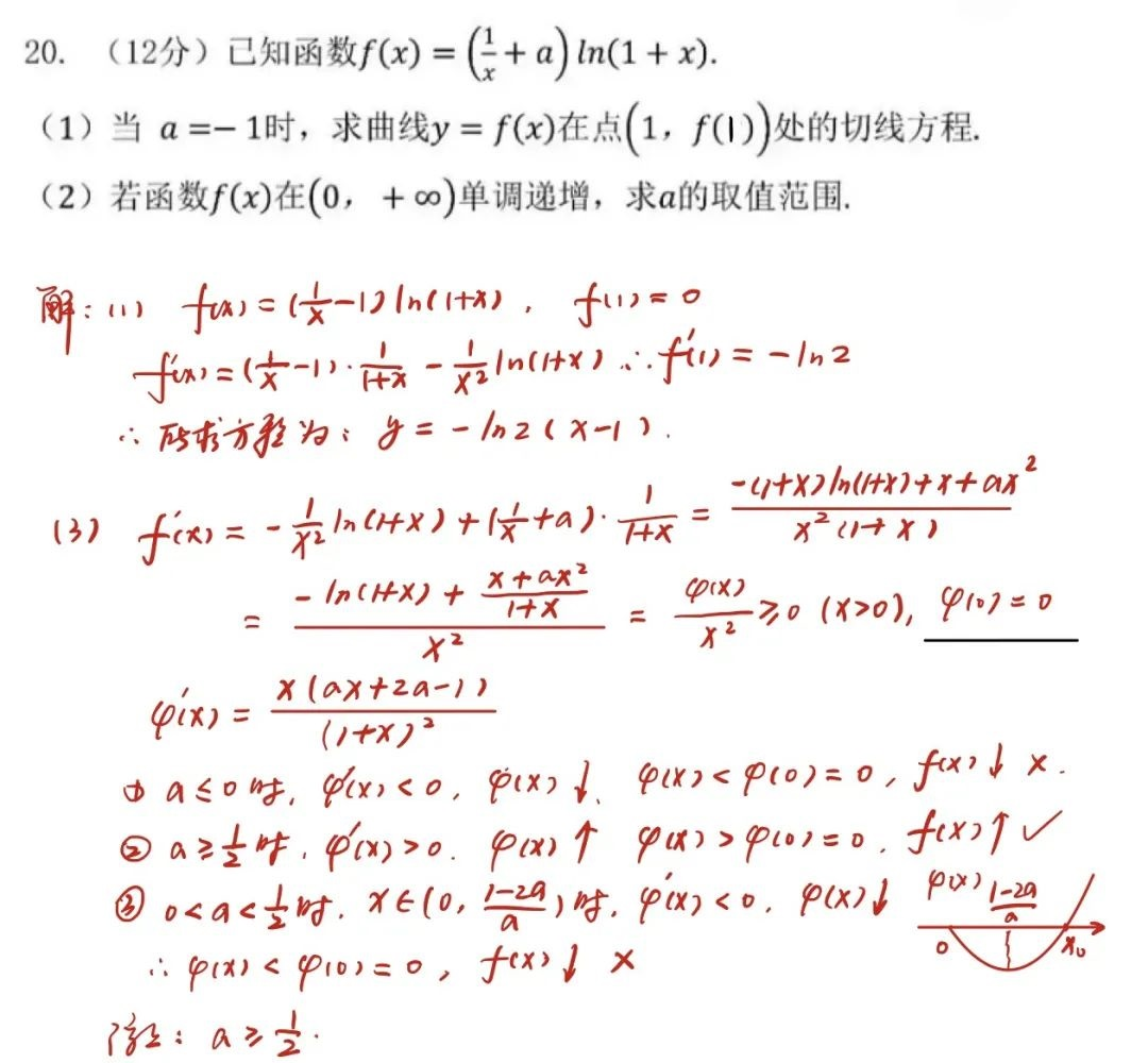 2023陕西高考文科数学试卷真题