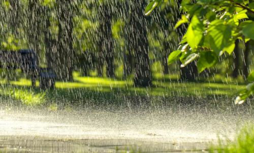 下大雨抖音上最火的句子