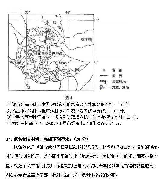 2023高考全国甲卷文综试卷及答案