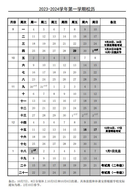 2024年南通高校寒假放假时间