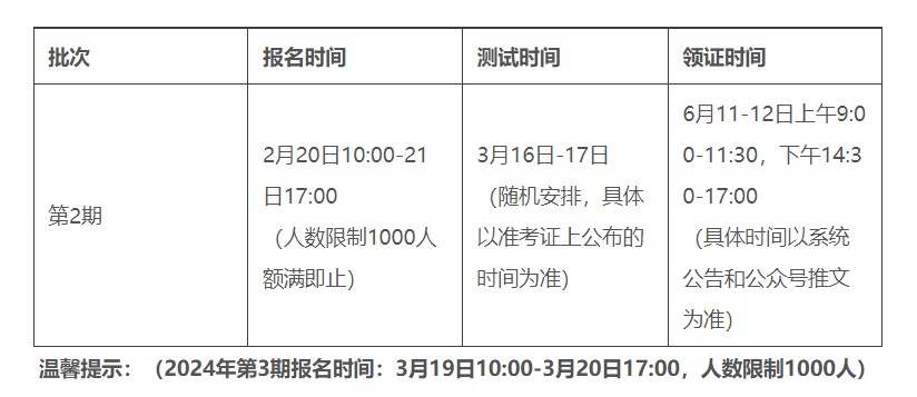 2024年第2期广东东莞普通话考试时间安排