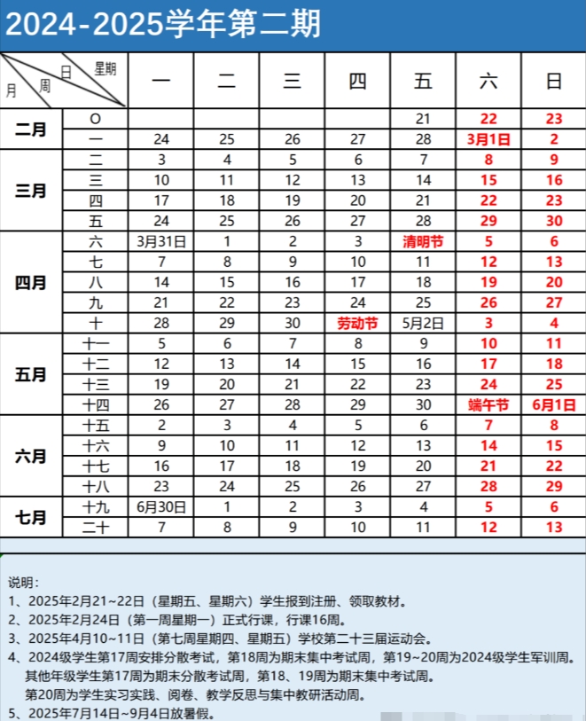 2025年重庆工商大学寒假放假时间安排