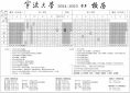 宁波大学2025年寒假放假时间