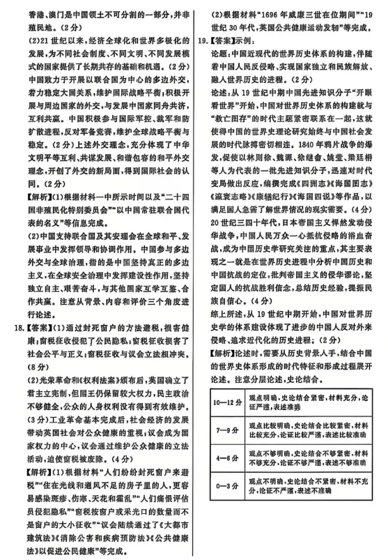 2025届高三第一次八省联考(T8联考)历史试题