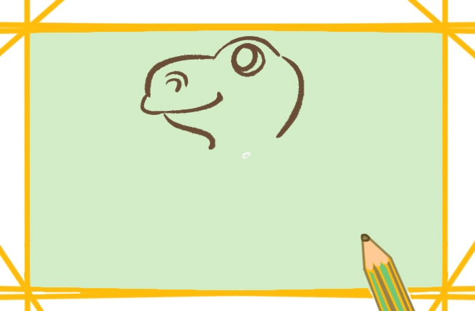 可爱的恐龙宝宝简笔画教程步骤图片