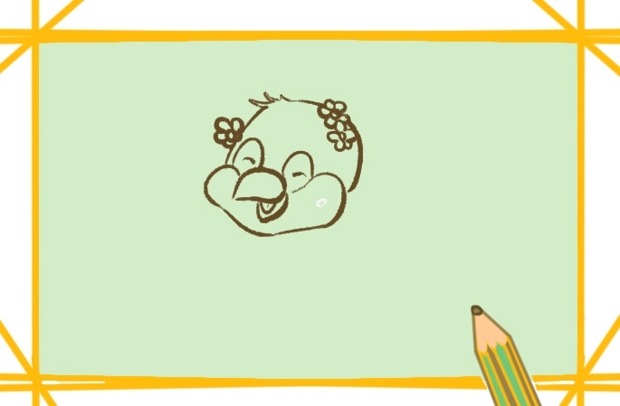 好看的黄鸟简笔画教程步骤图片