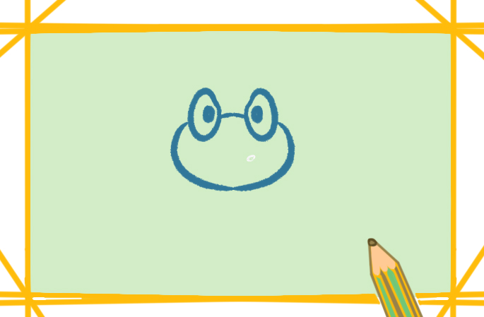 可爱的青蛙王子简笔画图片教程步骤