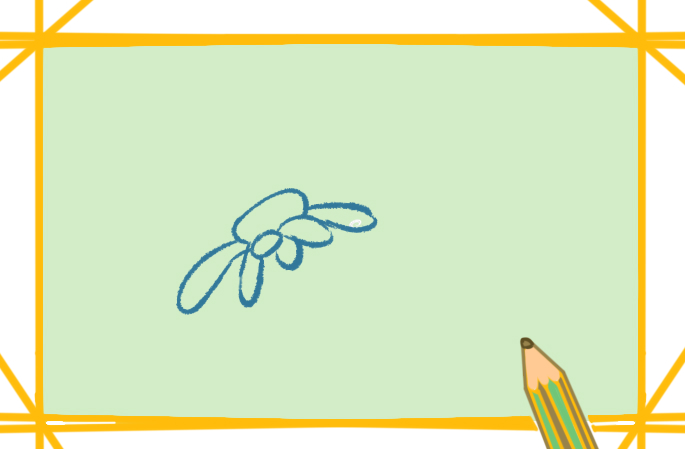 超简单的雏菊花简笔画图片教程步骤