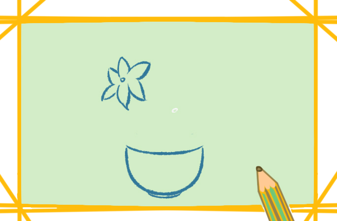 开花的仙人掌简笔画彩色图片要怎么画
