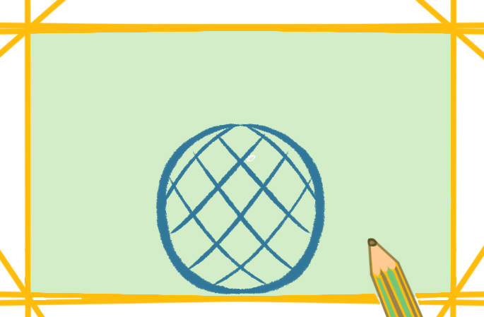 简单的菠萝简笔画教程步骤图片