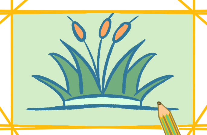 简单好看的植物简笔画教程步骤图片