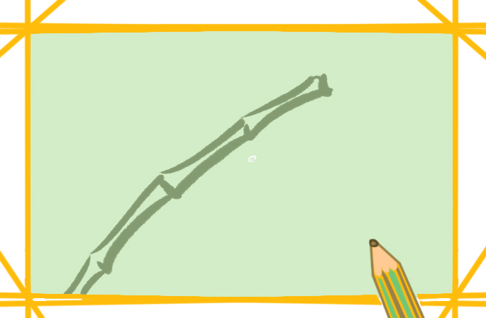 好看的竹子简笔画教程步骤图片