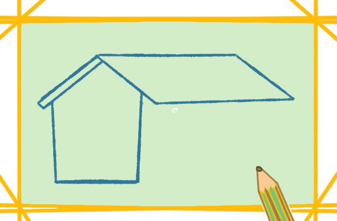 好看的土房子简笔画图片教程步骤