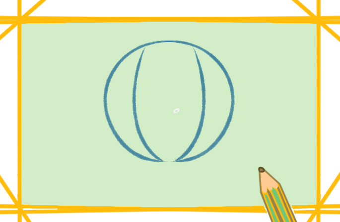 空中的热气球简笔画教程步骤图片